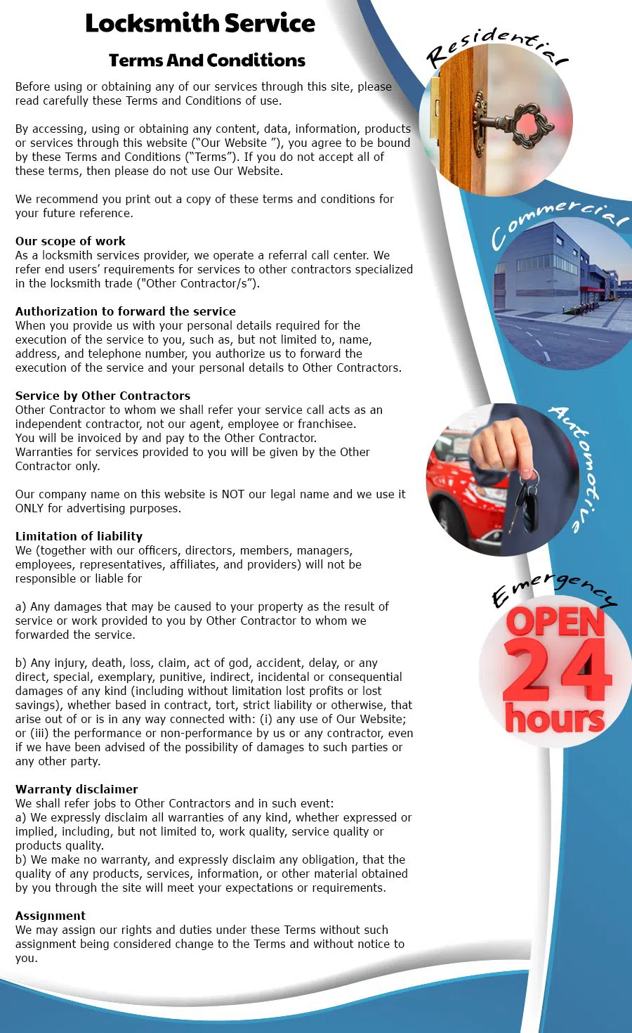 Philadelphia Community Locksmith Philadelphia, PA 215-948-9179 - terms-ls